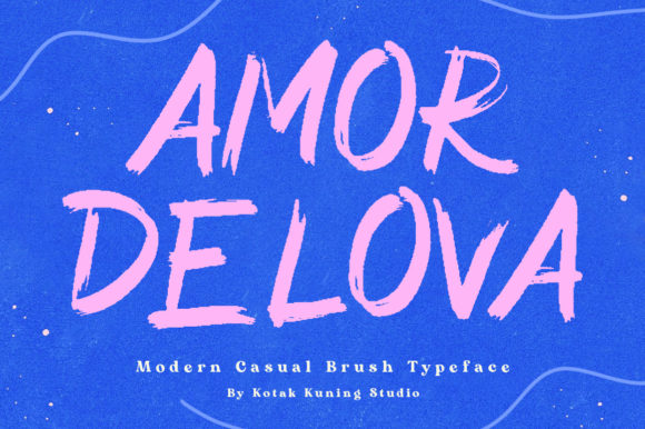 Amor Delova Font Review for Crafters and Product Makers