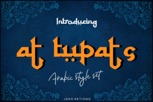 At Tupats Font: Elegant Arabic Style for Your Brand Story