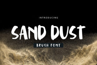 Bring Your Creations to Life with Sand Dust Font