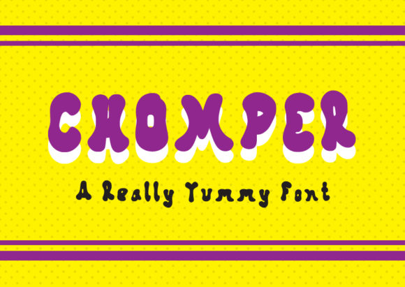 Chomper: A Bold and Playful Font for Your Brand