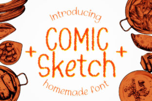 Comic Sketch: A Fun and Quirky Display Font for Creative Campaigns