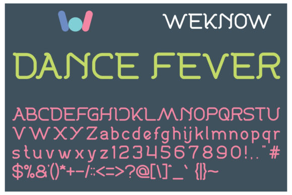 Dance Fever Font: A Display Typeface for Editorial Elegance
