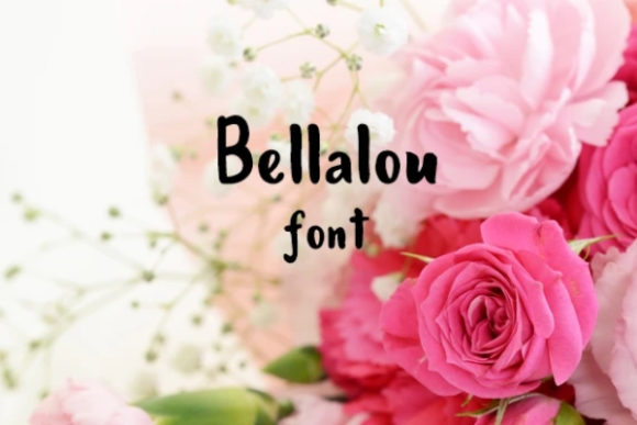 Discover Bellalou: The Bold Display Font for Creative Marketers