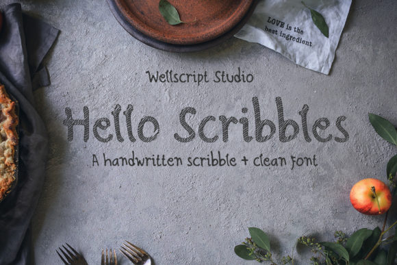 Discover Hello Scribbles: A Fun and Quirky Display Font
