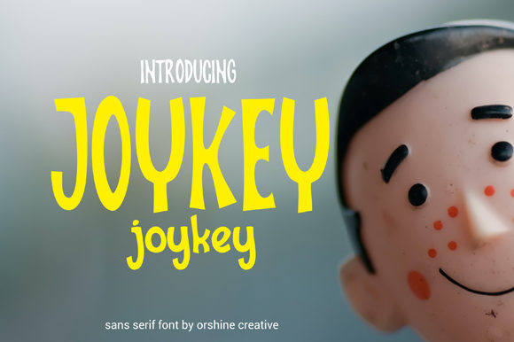 Discover Joykey: A Friendly and Versatile Display Font