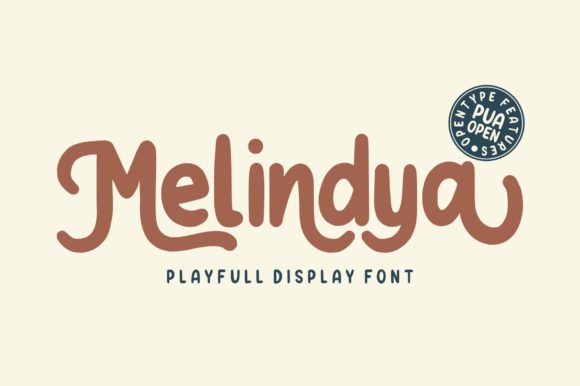Discover Melindya: A Fun and Quirky Display Font
