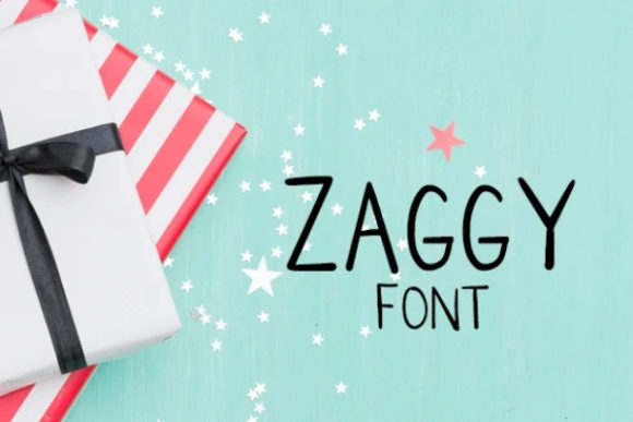 Discover the Magic of Zaggy: A Font for Makers