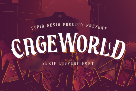 Enhance Your Campaigns with Cageworld Display Font