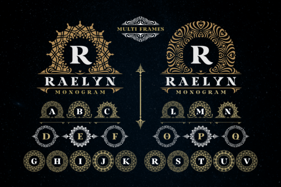 Enhance Your Editorial Design with Raelyn Monogram