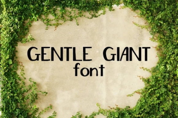 Gentle Giant: A Sweet and Fun Handwritten Font
