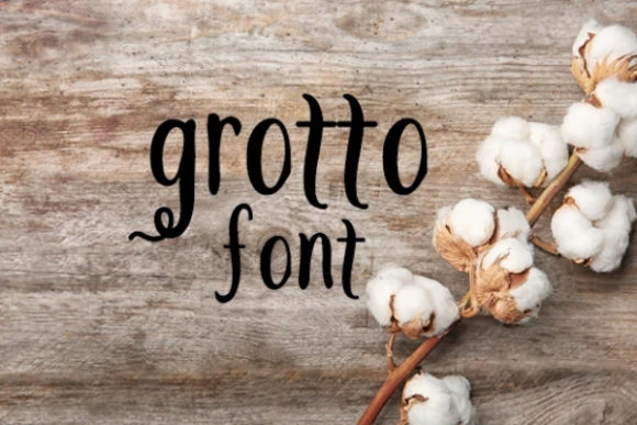Grotto: A Strong Display Font for Craft and Design