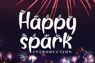 Happy Spark: A Fun and Quirky Display Font for Creative Web Design