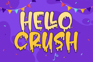 Hello Crush: A Playful Halloween Font for Creative Projects