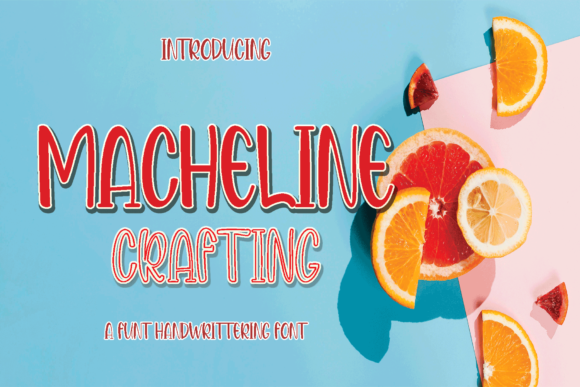 Introducing Macheline: A Unique Display Font for Creative Projects