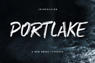 Portlake: The Perfect Hand Crafted Brush Font for Makers