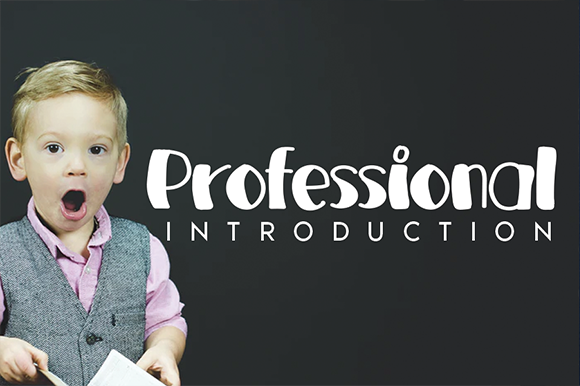 Professional: A Quirky and Authentic Display Font