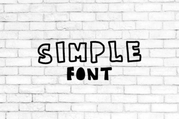 Simple: A Friendly and Catchy Display Font for Your Brand