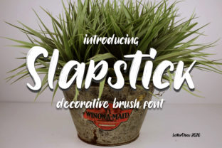 Slapstick Font: The Handwritten Display Typeface for Authentic Campaigns