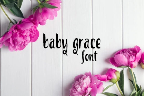 Transform Your Brand with Baby Grace: A Fun and Quirky Display Font