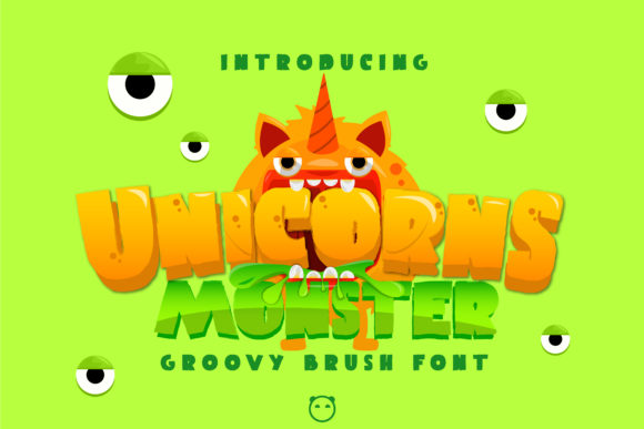 Unicorns Monster: A Bold Display Font for Creative Campaigns