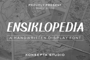 Using the Ensiklopedia Font for a Consistent and Friendly Brand