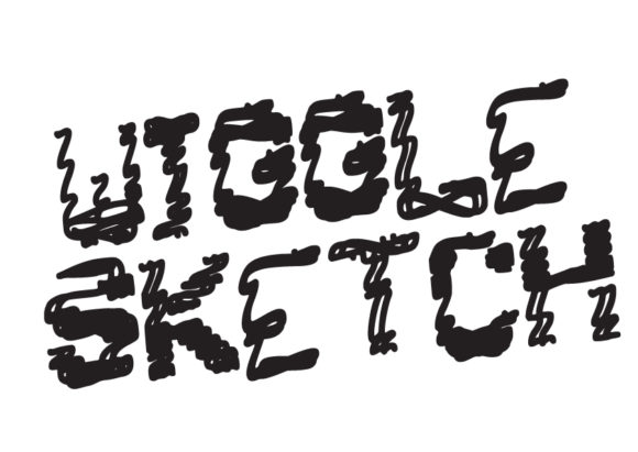 Wiggle Sketch: A Playful Display Font for Editorial Design