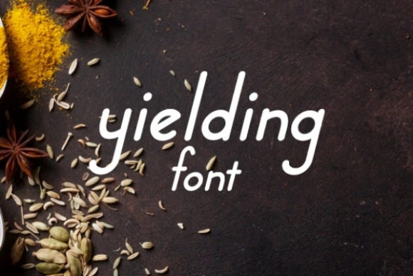 Yielding: A Magical Display Font for Elegant Web Design